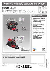 Kessel Ecolift Anleitung Für Einbau, Bedienung Und Wartung