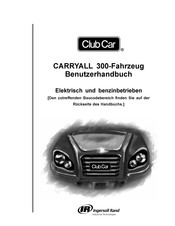 Club Car CARRYALL 300 Benutzerhandbuch