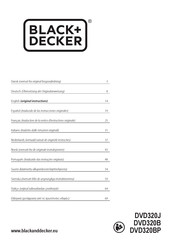 Black & Decker DVD320J Übersetzung Der Originalanleitung