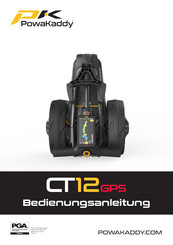 Powakaddy CT12 GPS Bedienungsanleitung