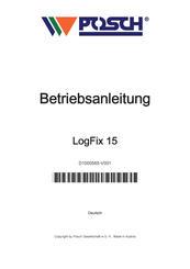 Posch LogFix 15-E2,2-400 Betriebsanleitung