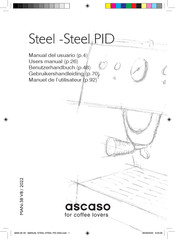 Ascaso Steel Duo Plus Bedienungsanleitung