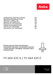 Amica FH 664 635 S Bedienungsanleitung