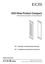 EOS Vitae Protect Compact Montage- Und Gebrauchsanweisungen