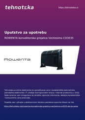 ROWENTA CO3030 Bedienungsanleitung