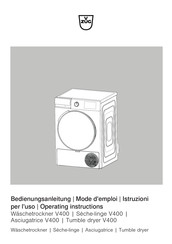 V-ZUG Combair V400 Bedienungsanleitung