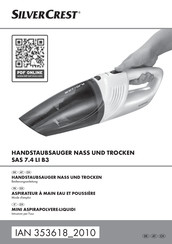 Silvercrest SAS 7.4 LI B3 Bedienungsanleitung