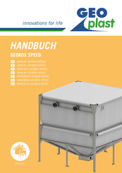 GEO plast GEObox 17 Handbuch