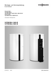 Viessmann Vitocell 140-E SEIC-750-S1 Montage- Und Serviceanleitung