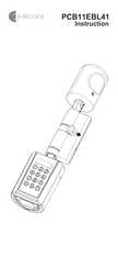 We.lock PCB11EBL41 Bedienungsanleitung