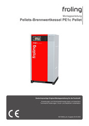 Froling PE1c Pellet 16 Originalmontageanleitung