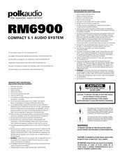 Polk Audio RM6900 Bedienungsanleitung