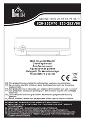 Homcom 820-252V70 Bedienungsanleitung