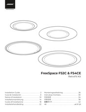 Bose Professional FreeSpace FS4CE Installationsanleitung