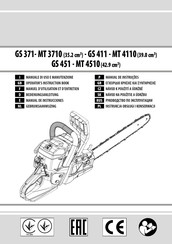 EMAK OLEO-MAC GS 41 Bedienungsanleitung