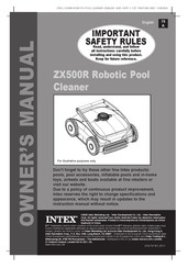 Intex ZX500R Bedienungsanleitung