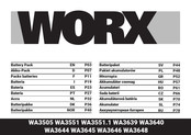 Worx WA3640 Originalbetriebsanleitung
