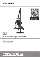 Parkside 471958 2407 Originalbetriebsanleitung