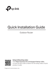 TP-Link TL-MR100-Outdoor V1 Kurzanleitung Zur Installation
