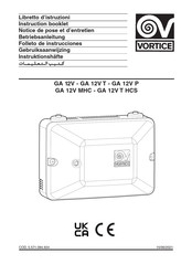 Vortice GA 12V T HCS Betriebsanleitung