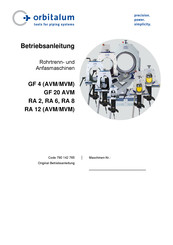Orbitalum GF 4 AVM Betriebsanleitung