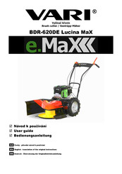 Vari BDR-620DE Lucina MaX Bedienungsanleitung