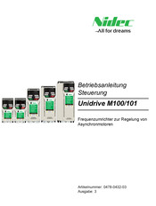 Nidec Unidrive M100 Betriebsanleitung