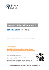 3idee smsng-s32bm Montageanleitung