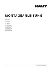 KAUT KS 80 T Montageanleitung