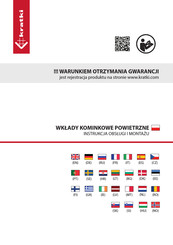 Kratki AMELIA 18 EKO Bedienungsanleitung Und Garantiekarte