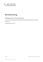 Lauda RP 3035 Betriebsanleitung