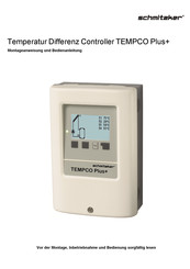 schmitzker TEMPCO Plus+ Montageanweisung Und Bedienanleitung