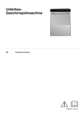 Electrolux Professional ELI3G35M Installationsanleitung