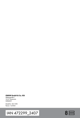 Silvercrest SFR 3.7 D7 Bedienungsanleitung Und Originalbetriebsanleitung