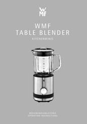 WMF KÜCHENMINIS Bedienungsanleitung