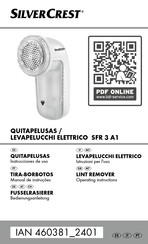 Silvercrest 460381 2401 Bedienungsanleitung