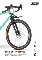 ROSE Bikes HOBO RACK Bedienungsanleitung