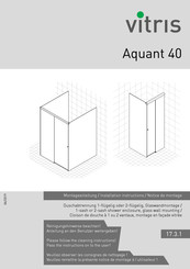 vitris Aquant 40 Montageanleitung