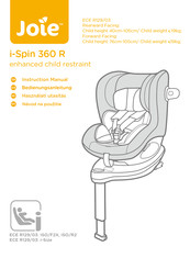 Joie i-Spin 360 R Bedienungsanleitung
