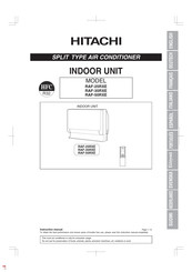 Hitachi RAF-35RXE Bedienungsanleitung