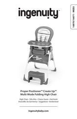 ingenuity Proper Positioner Create Up 16871 Bedienungsanleitung