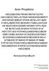 Acer D656F Benutzerhandbuch