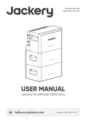 Jackery HomePower 2000 Ultra Bedienungsanleitung