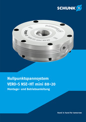 SCHUNK NSE-HT mini 88-20-V1 Montage- Und Betriebsanleitung