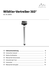 Gardigo 60070 Gebrauchsanweisung
