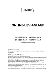 Digitus DN-170093 Gebrauchsanweisung