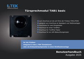 L-TEK TAB1 Benutzerhandbuch