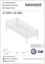 Hoppekids ECO Luxury 37-0001-32-09D Aufbauanleitung