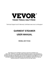 VEVOR GS1119-BJ Benutzerhandbuch