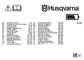 Husqvarna 40-C80 Bedienungsanweisung